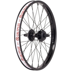 Tylne koło BMX z kasetą Salt Plus Summit 18" (czarne|napęd prawostronny)