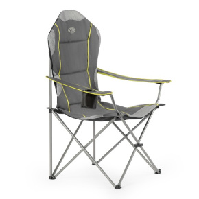 Krzesło składane NILS Camp NC3080, szare