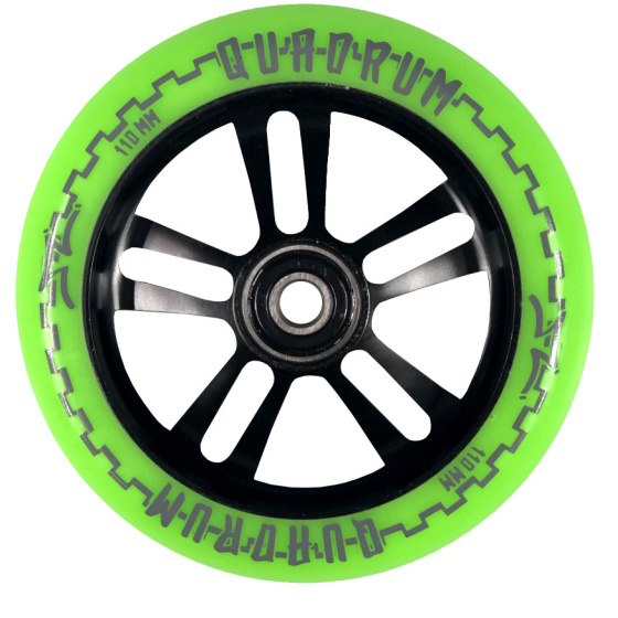 Koło AO Quadrum V3 110 mm zielone