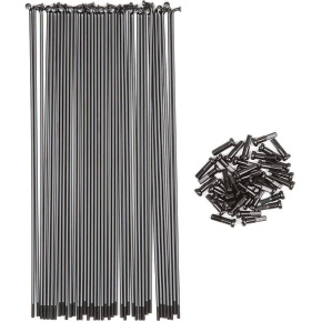 BSD Stainless BMX Zestaw Szprych (192mm|Czarny)