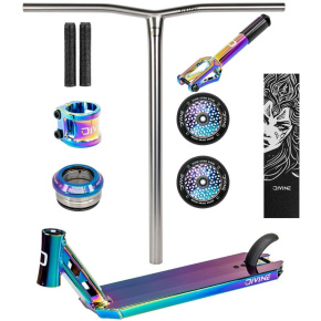 Hulajnoga freestyle Custom Divine Park Titanium Neochrome