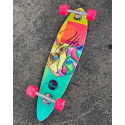 Longboard Madrid Felis Cat 36.25" Turkusowy