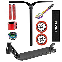 Hulajnoga freestyle Custom Divine Park ALU Black/Red