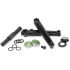 Korba Salt Revo Freestyle BMX (165 mm|czarna)